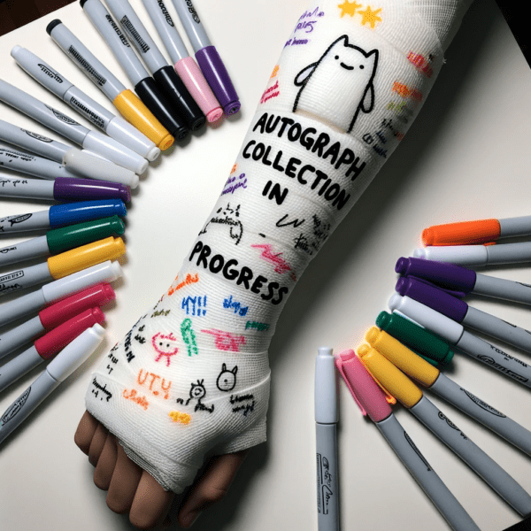 Funny Things to Write on Cast