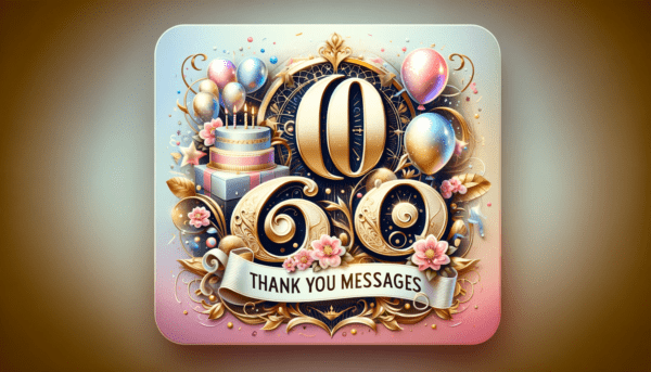 60th Birthday Thank You Messages