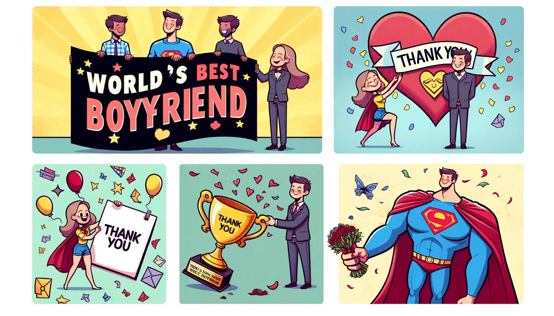 35 Funny Thank You Messages For Boyfriend Mindful Says