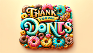 Thank You for Donuts