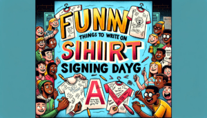 Funny Things to Write on Shirt Signing Day