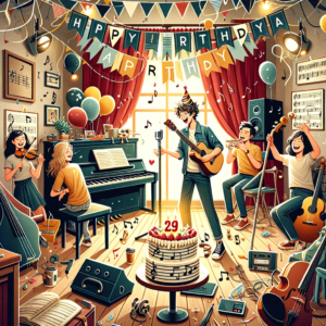 Melodic Birthday Messages for Musicians