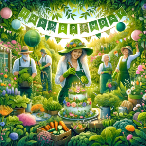 Green-Thumbed Birthday Messages for Gardeners