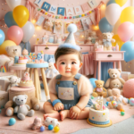 Adorable First Birthday Messages for Babies