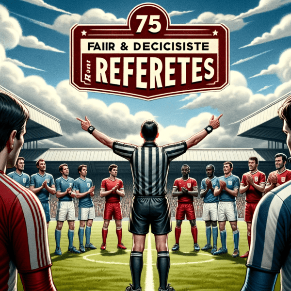 Fair & Decisive Compliments for Referees