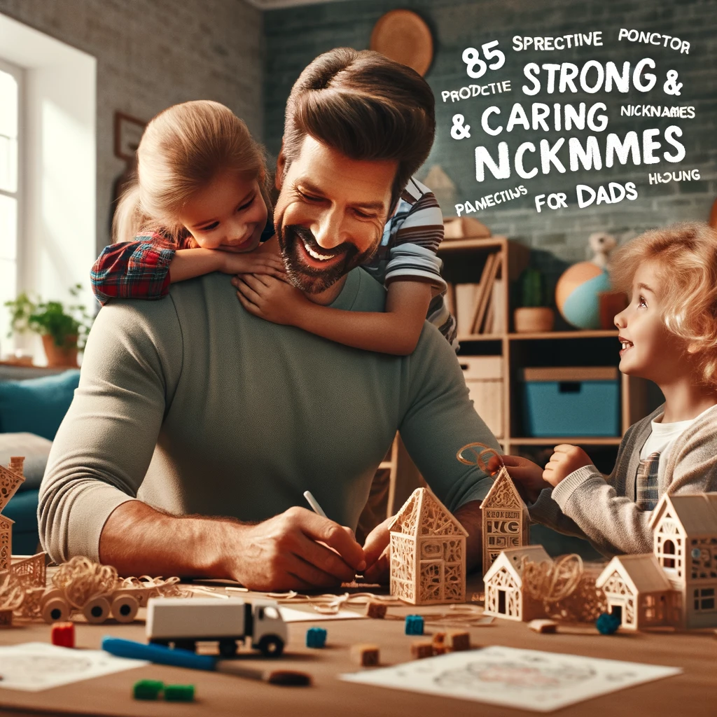 Strong & Caring Nicknames for Dads