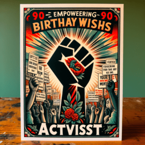 Empowering Birthday Wishes for Activists