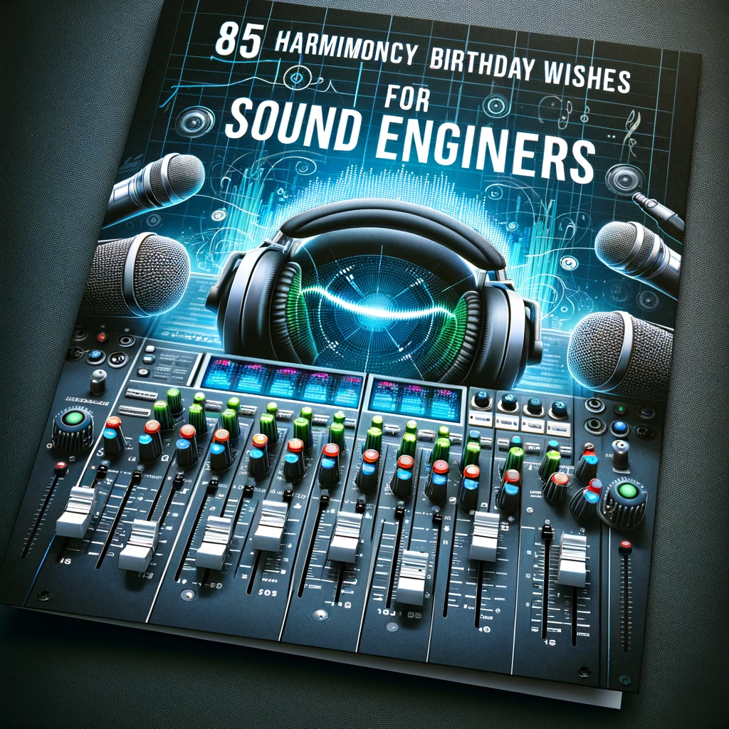 Harmonious Birthday Wishes for Sound Engineers